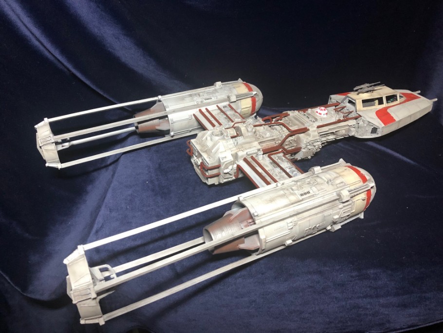 Star Wars Y-Wing Fighter 3D Druck